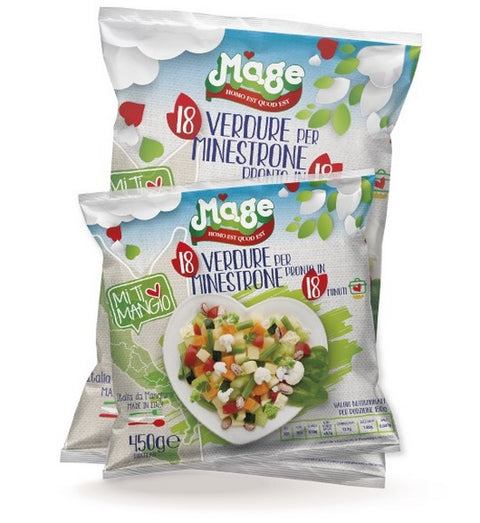 MINESTRONE 18 VERDURE 450GR - 12PZ