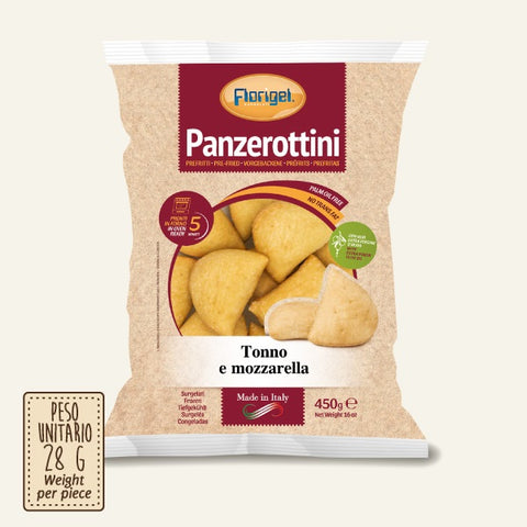 PANZEROTTINI TONNO E MOZZARELLA 450GR - 8PZ
