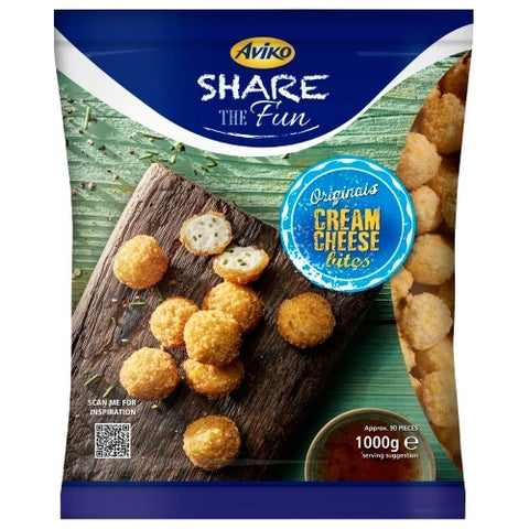 CREAM CHEESE BITES 1KG - 3PZ