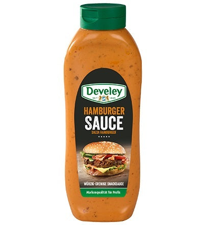 SALSA BURGER 875ML TOPDOWN - 8PZ