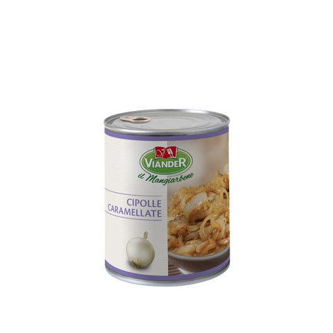 CIPOLLA CARAMELLATA 800GR BIANCA AGRODOLCE - 6PZ